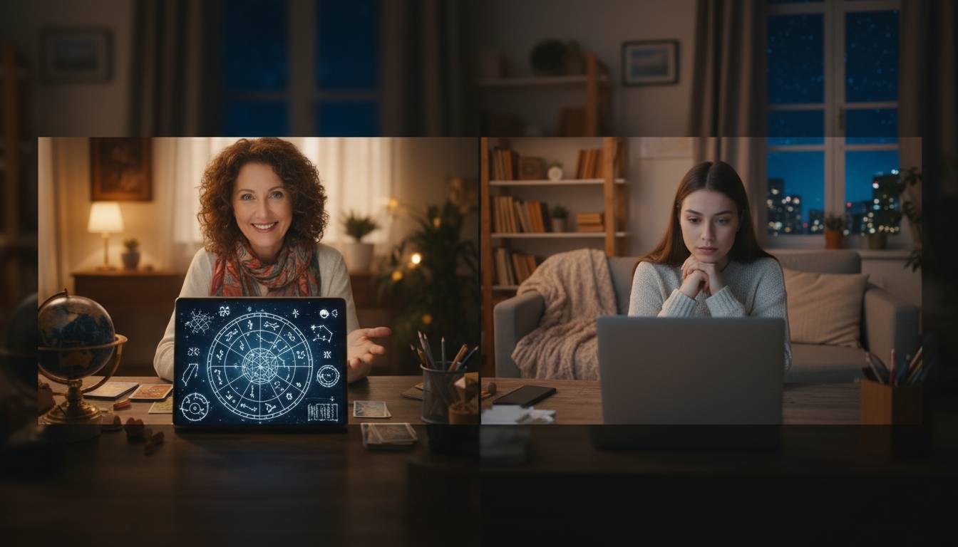Wie echt ist Astrologie Beratung per Video? Die Wahrheit, die keiner sagt