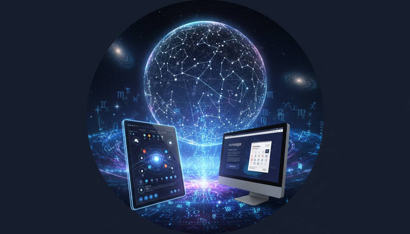 Vergiss Horoskop-Webseiten – So rockt Astrologie online jetzt wirklich