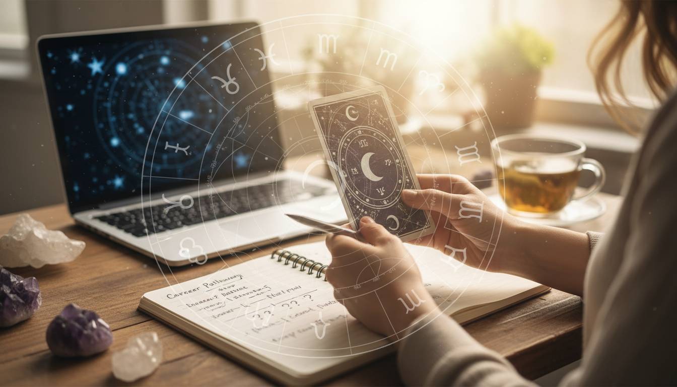 Karriere-Reset durch Astrologie? Was dir niemand über astrologische Beratung zu beruflichen Veränderungen sagt