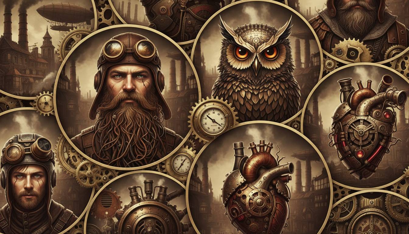Odkryj steampunkowe avatary, których nie zapomnisz!