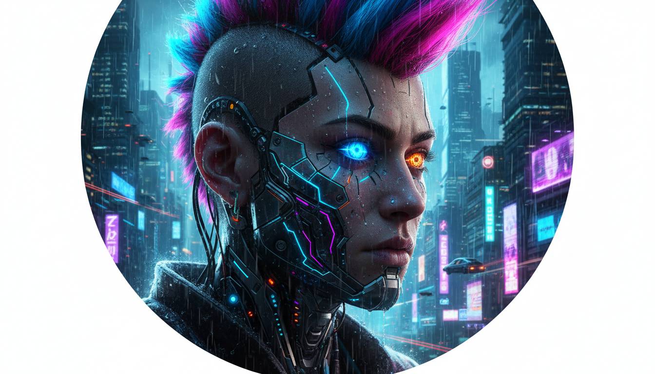Awatar w stylu cyberpunk: Twój cyfrowy bunt zaczyna się tu