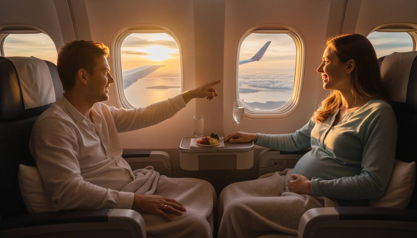 Babymoon flights decoded: real risks, smart timing, better trips