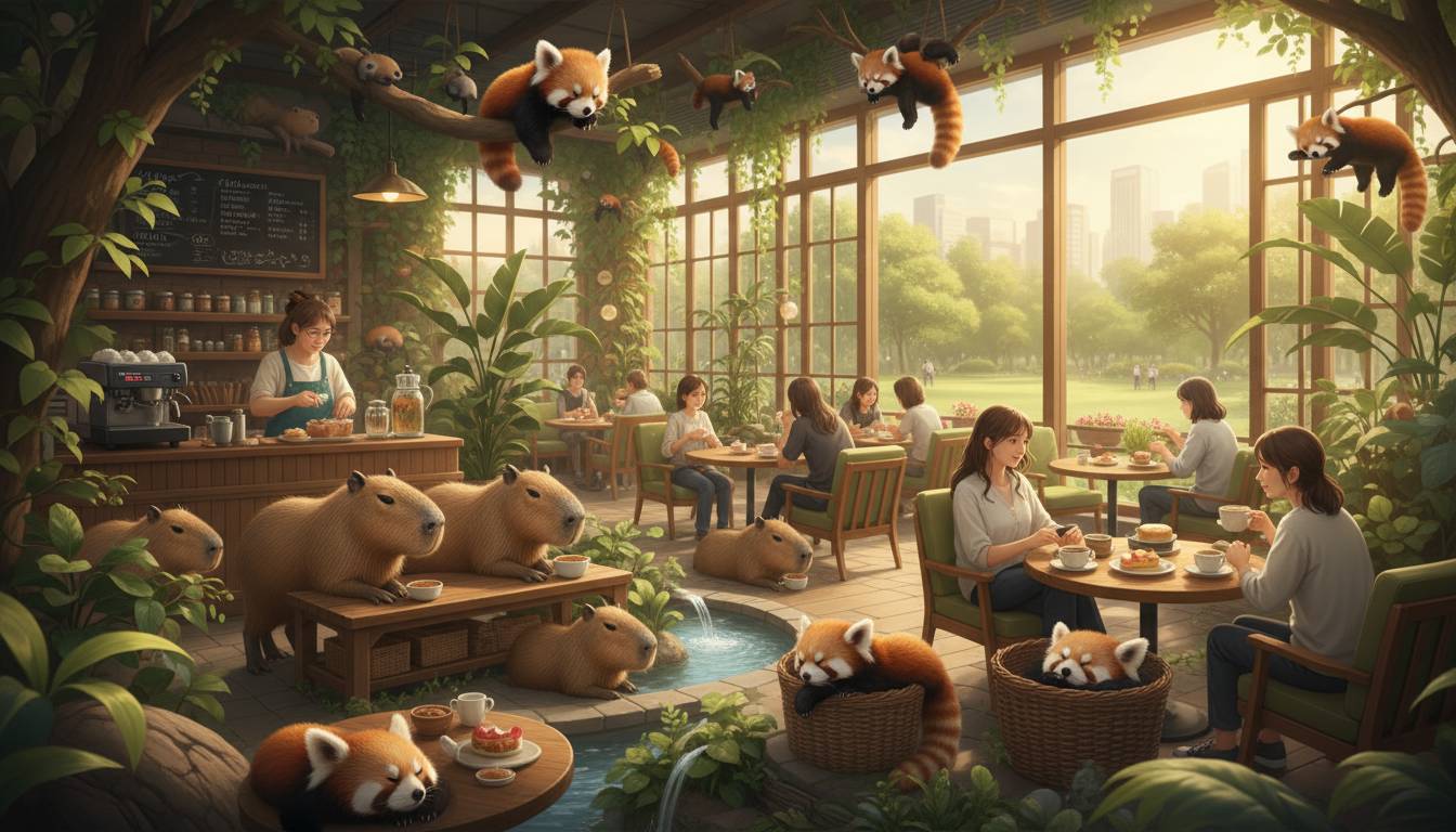 Vergiss Katzen-Cafés: Die neue Revolution für Katzenfans