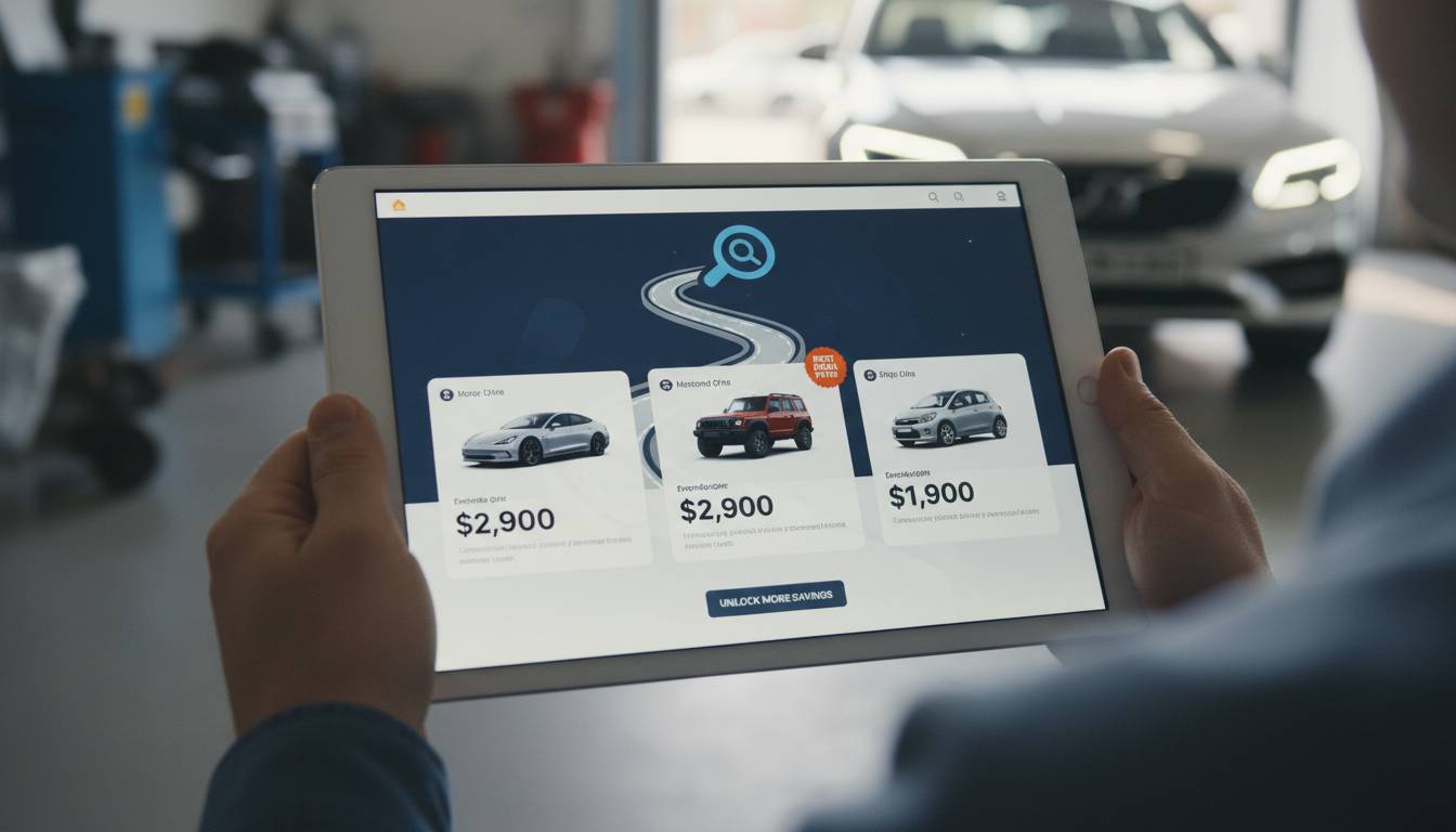 Car buying assistant personalized deals that beat dealer games