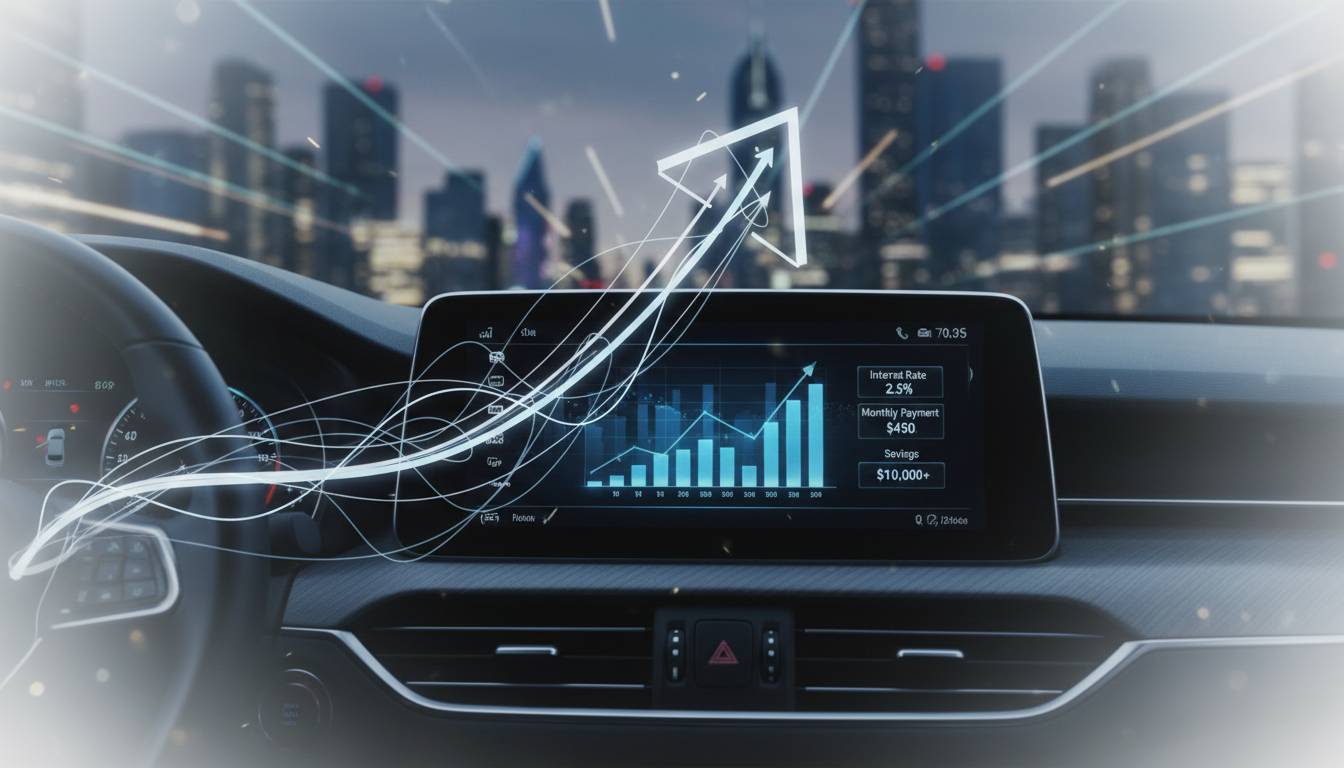 Car financing optimization online: when algorithms raise your rate