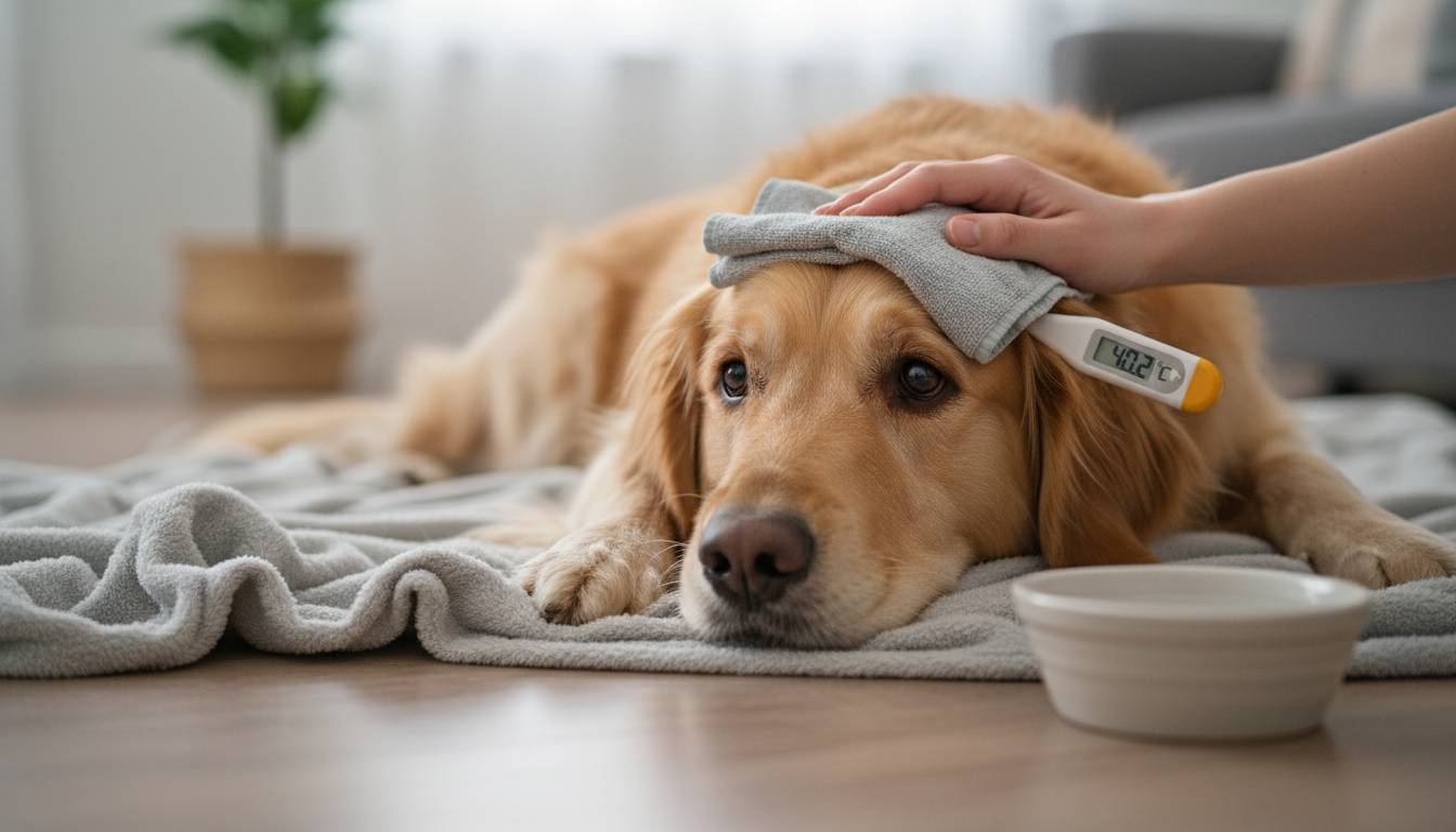 Twój pies ma gorączkę? Odkryj prawdy, których nikt nie mówi
