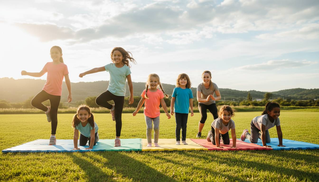 Ćwiczenia fitness dla dzieci, których nie znasz – odkryj nowy świat ruchu!