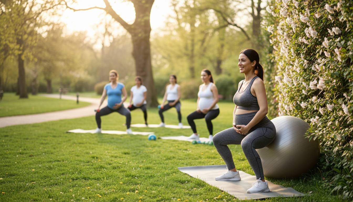 Ćwiczenia fitness dla kobiet w ciąży, które naprawdę są bezpieczne