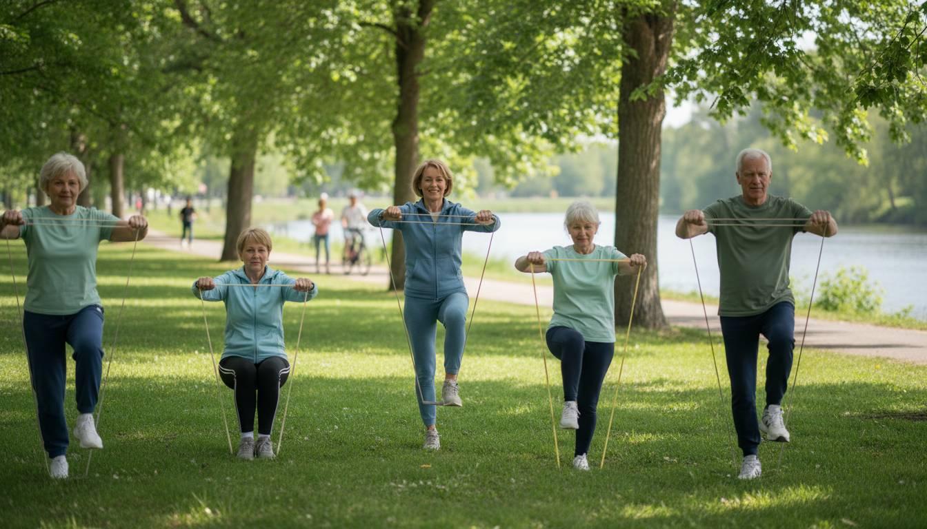 Ćwiczenia fitness dla osób starszych na stawy: co rzeczywiście chroni