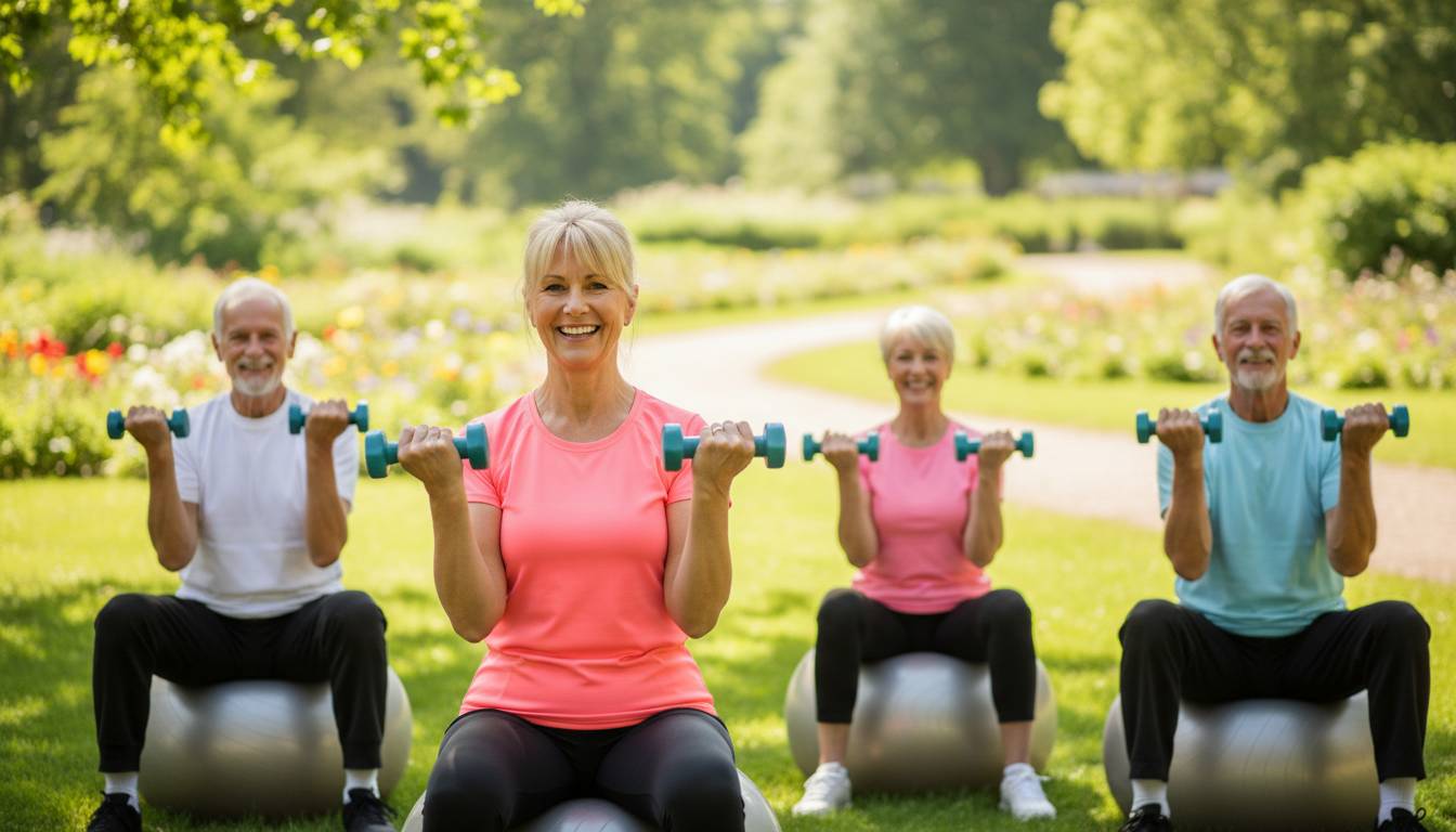 Ćwiczenia fitness dla seniorów: droga do niezależności