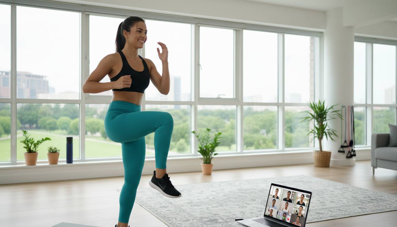 Czy ćwiczenia fitness online to rewolucja czy ściema?