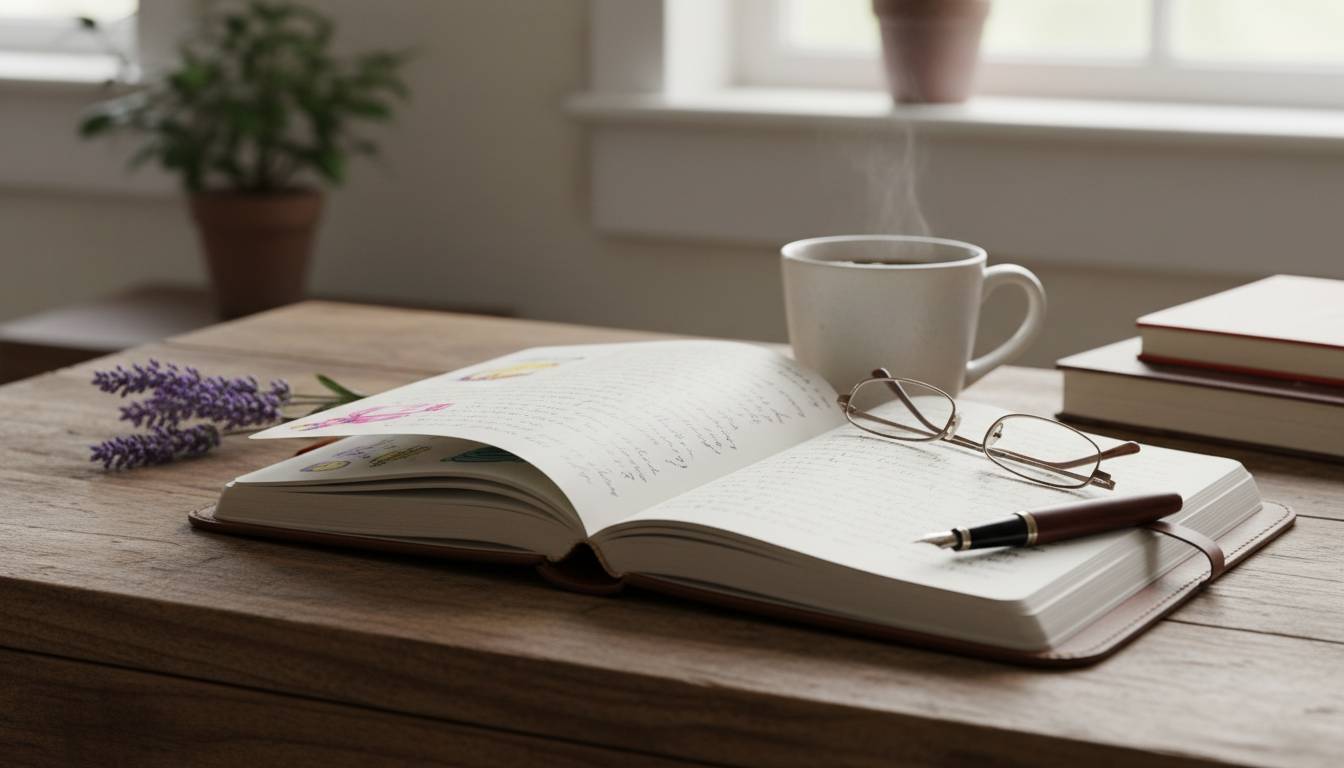 Daily journal prompts for mental health that actually work