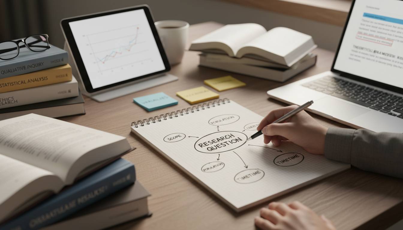 Define academic research parameters that won’t break your PhD