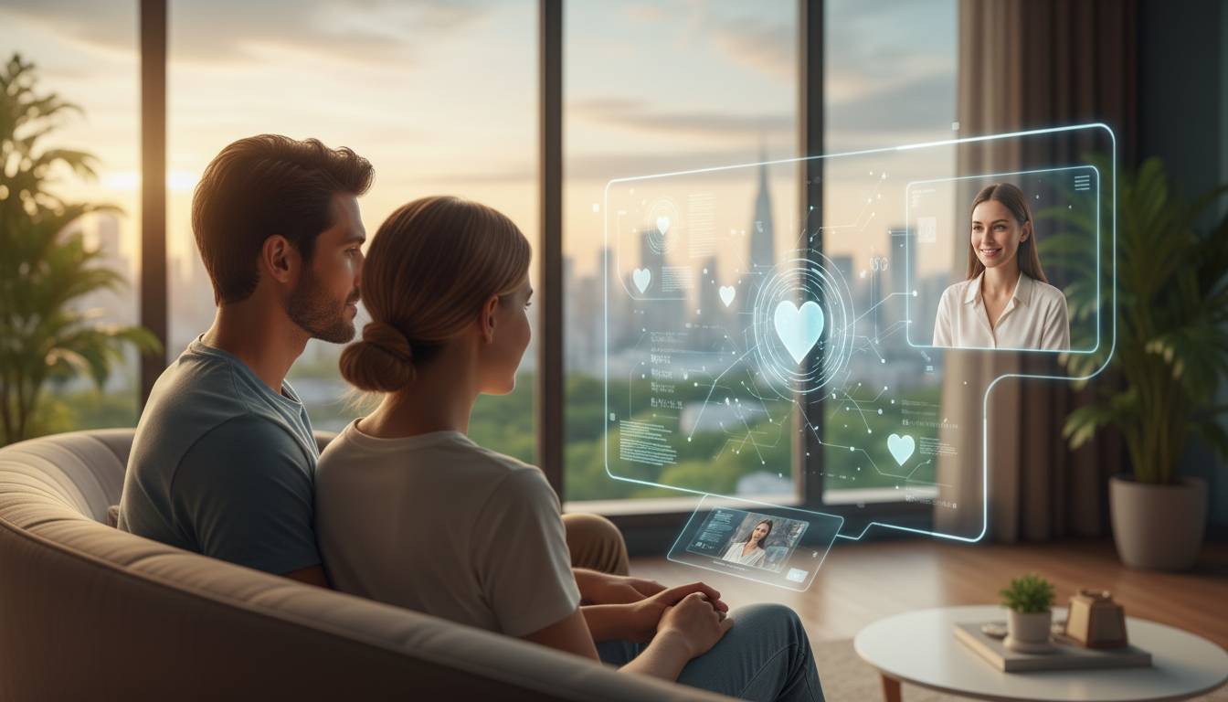 Is digital love counseling the future of romance? Discover the untold story