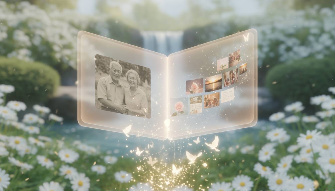 Are digital memorial albums changing the way we grieve?