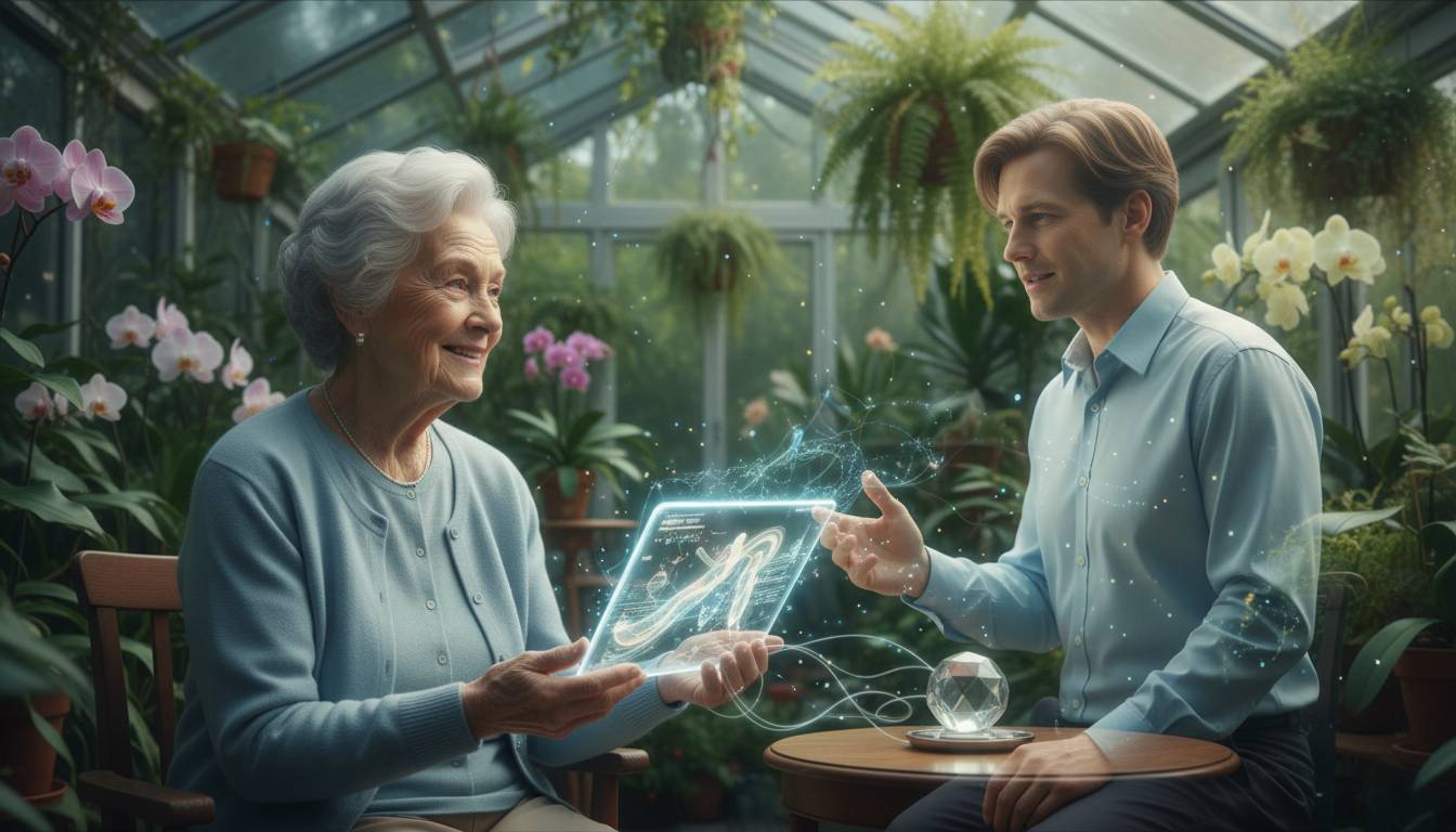 Digital memorial conversations for the elderly: comfort or control?