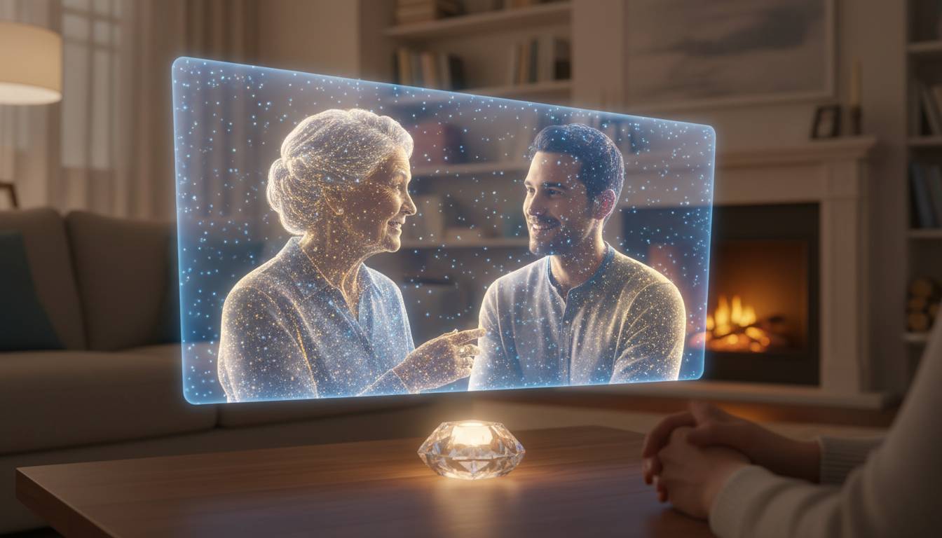 Do digital memorial conversations really bring comfort?