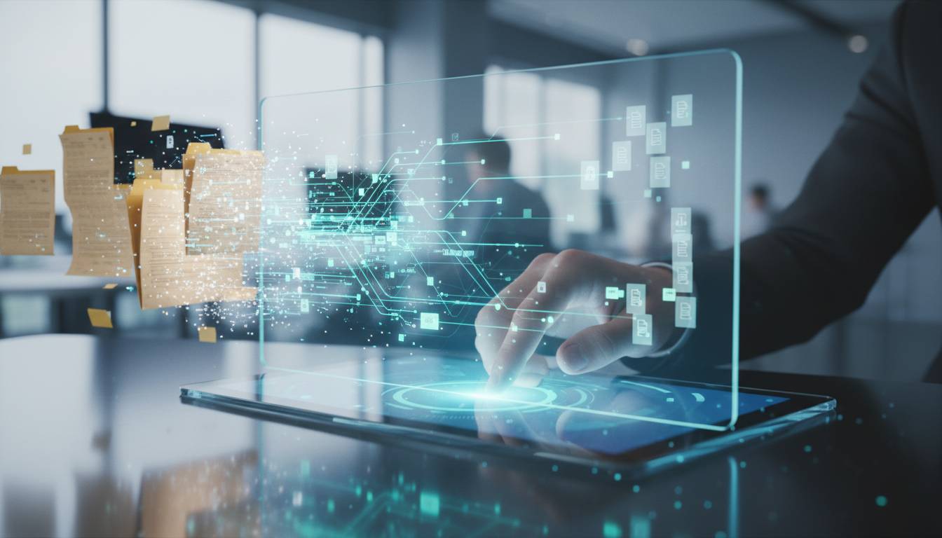 Digital transformation document handling when AI goes wrong