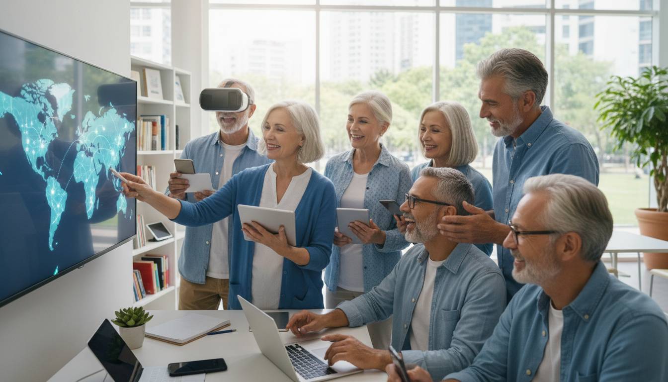 Wer profitiert wirklich von digitaler Bildung im Alter?