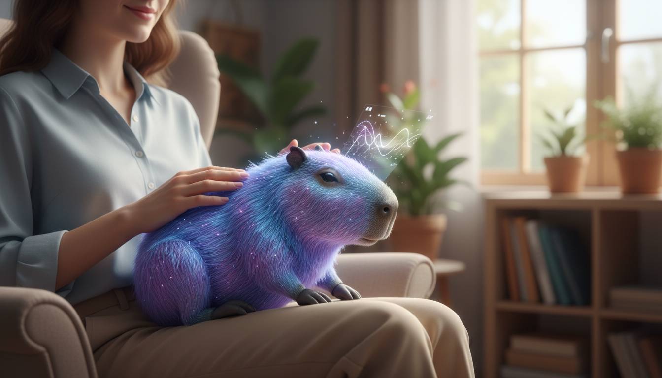Virtuelle Hunde, echte Gefühle? Die dunkle Seite digitaler Haustier-Therapie