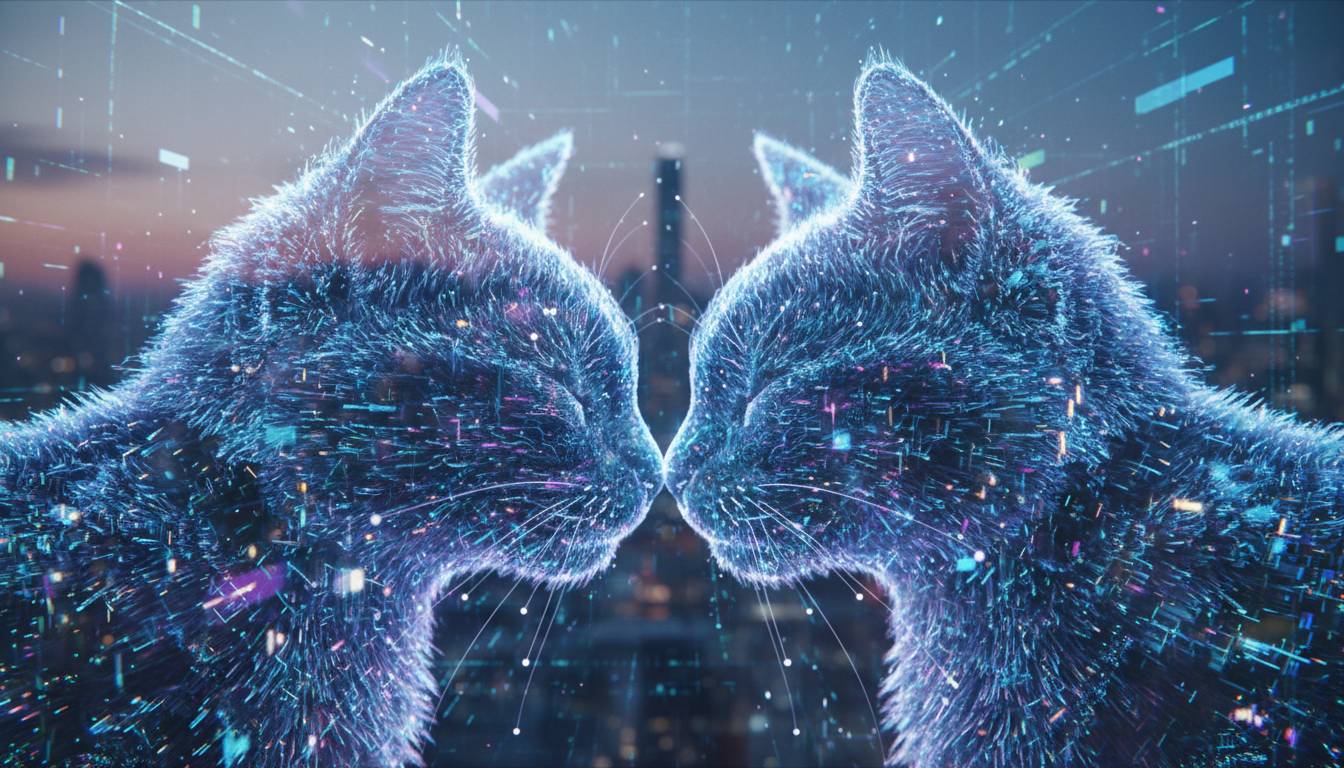 Digitale Katzenfreundschaft: Echt, einsam oder alles nur KI?