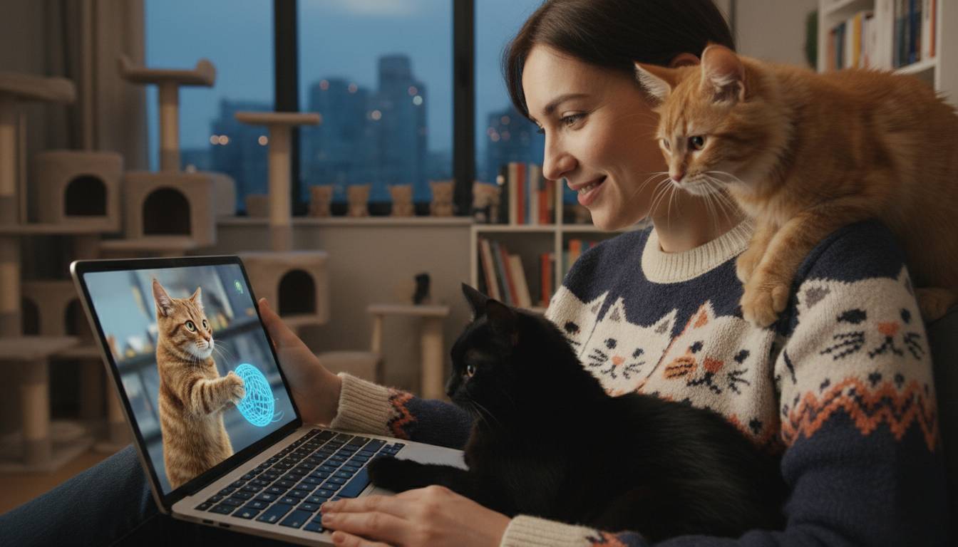 Fühlst du schon – oder klickst du noch? Digitale Katzenliebhaber im Reality-Check