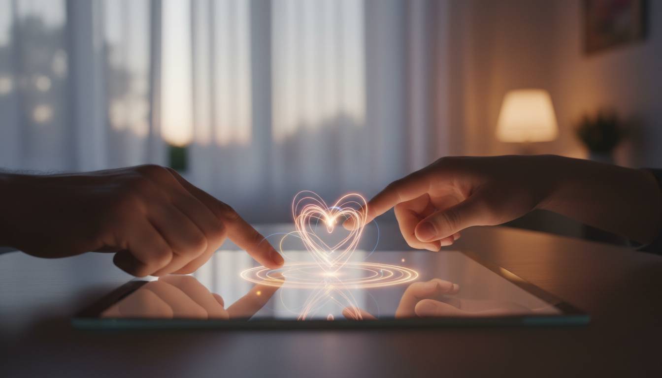Digitale romantische Interaktion: echte Gefühle mit KI?