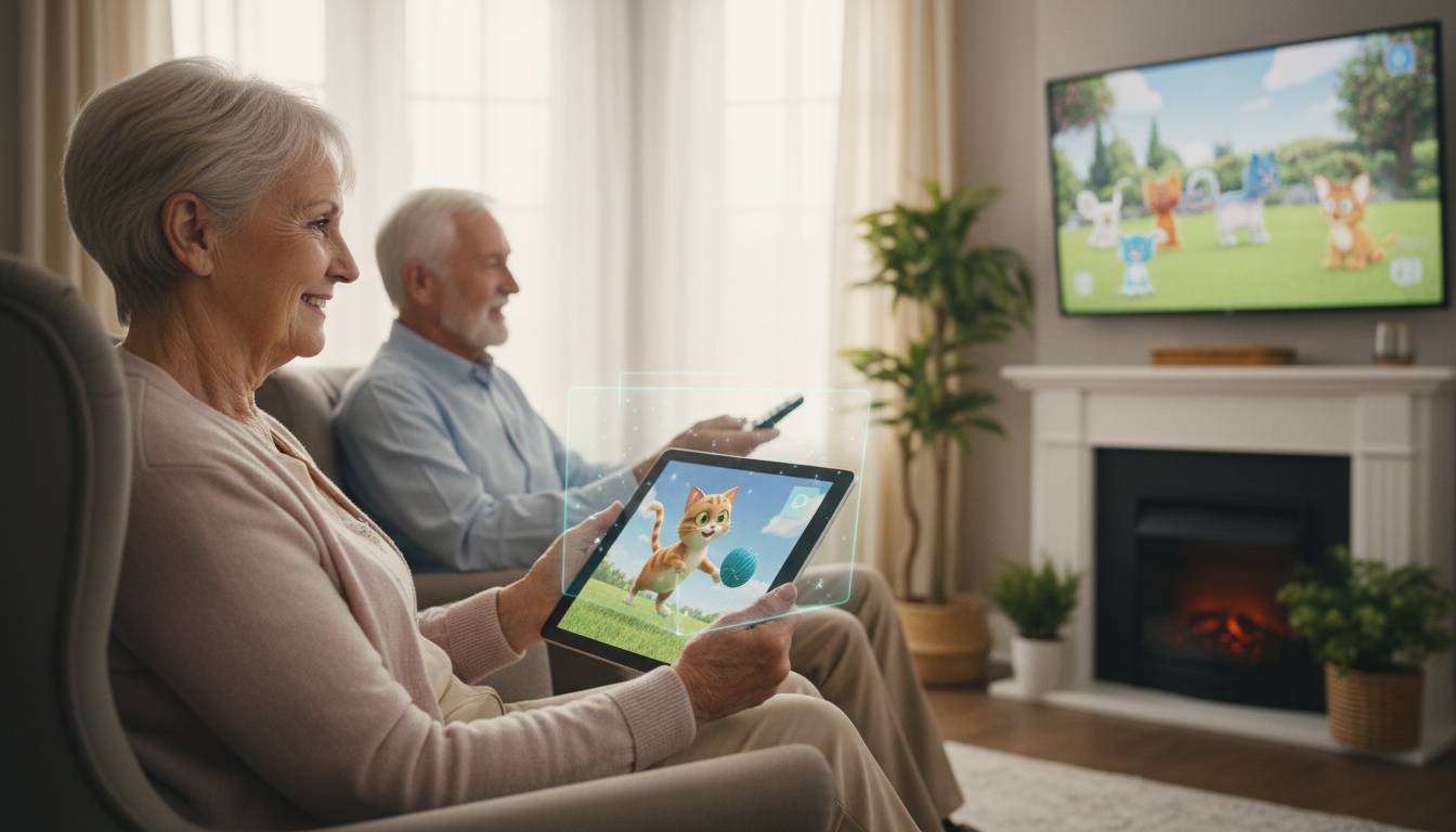 Virtuelle Hunde, echte Gefühle? Die Revolution der digitalen Tierhaltung für Senioren