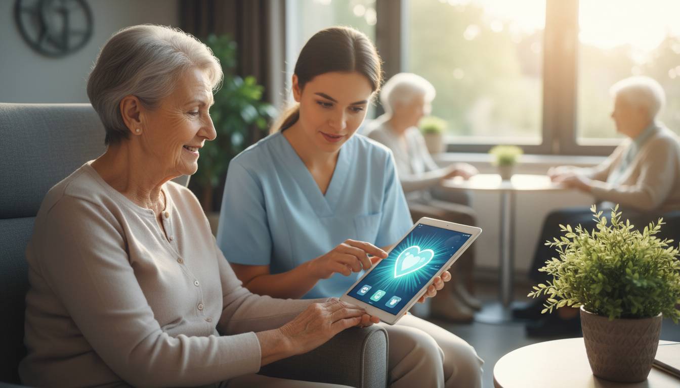 Revolution im Altersheim? Wie digitale Unterstützung die emotionale Gesundheit verändert