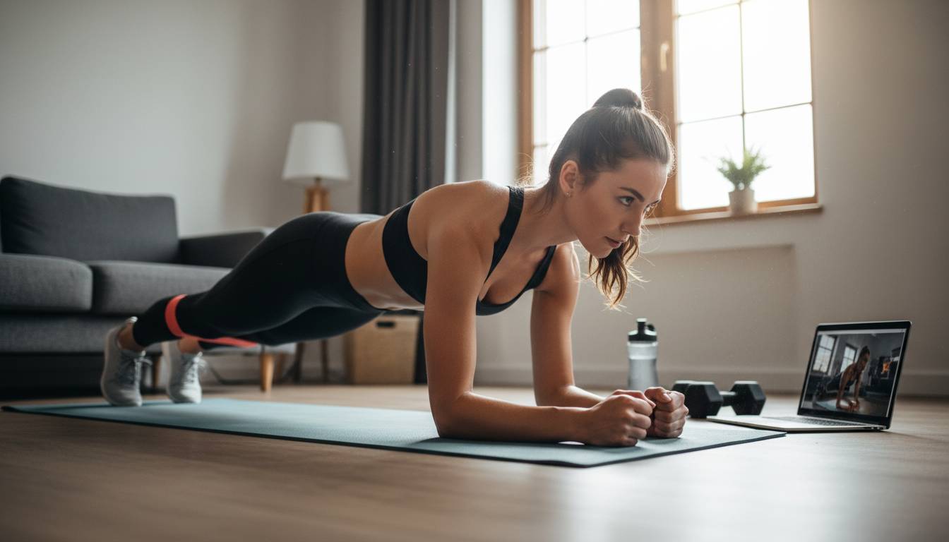 Domowy trening fitness: wszystko, czego nie powie Ci trener