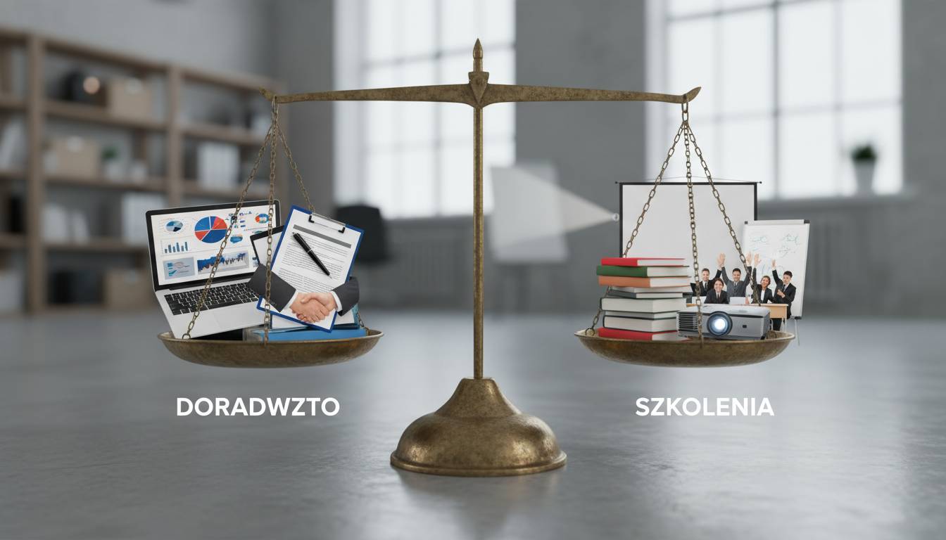 Doradztwo czy szkolenia? Prawda, której nikt ci nie powie