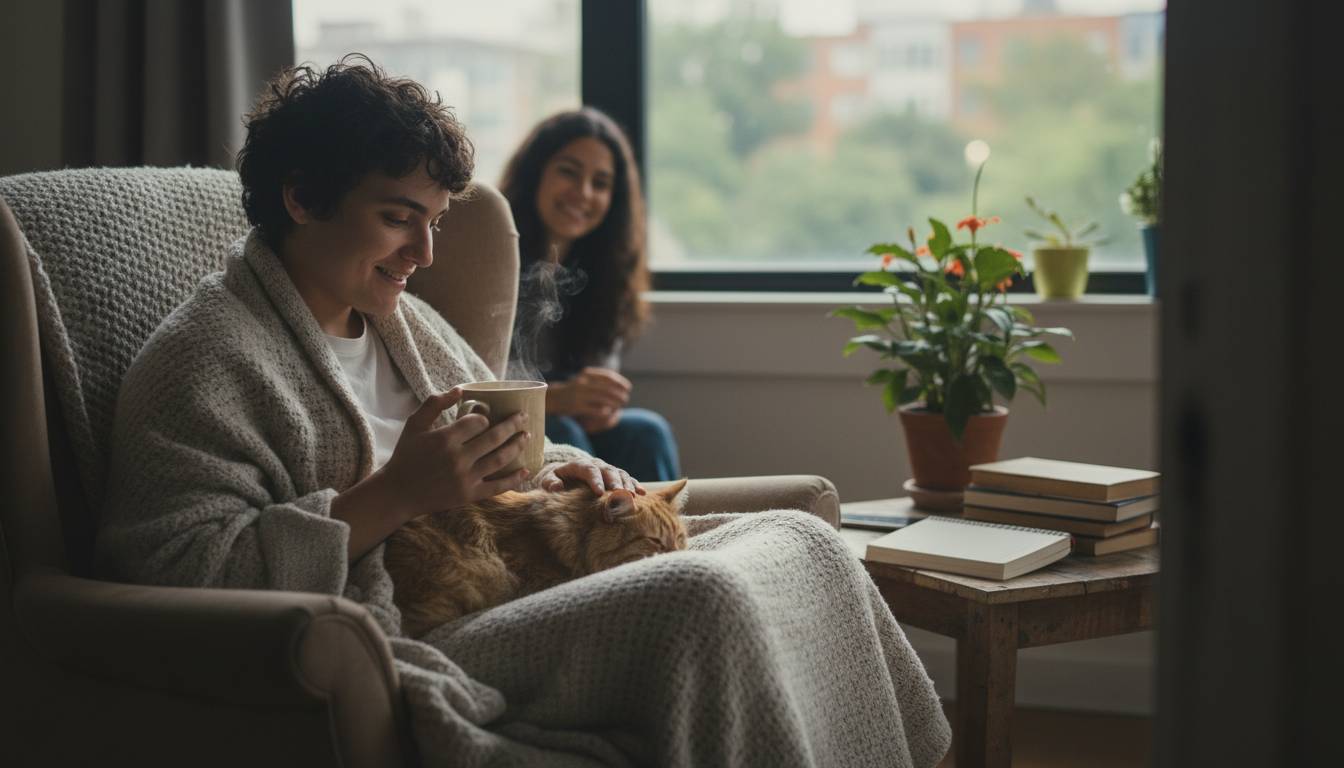 Allein? Die Wahrheit über emotionale Unterstützung ohne Dating-Apps
