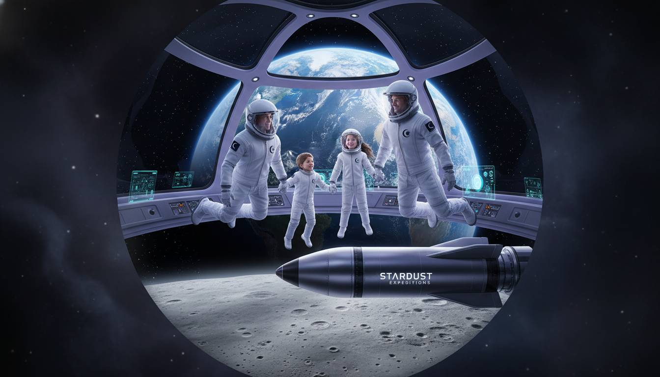 Would you take your family to the moon? The untold reality