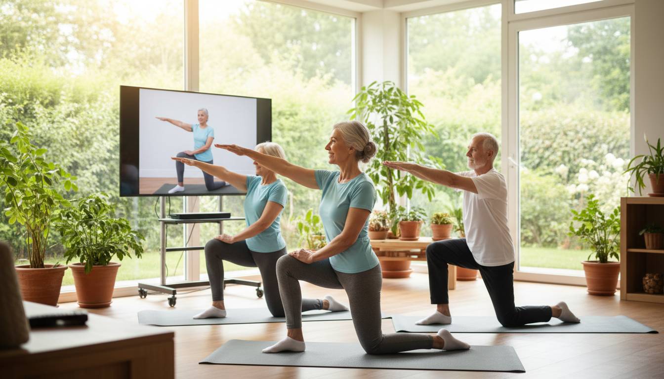 Czy fitness online pilates dla seniorów to rewolucja, czy ściema? Sprawdź szokujące fakty!