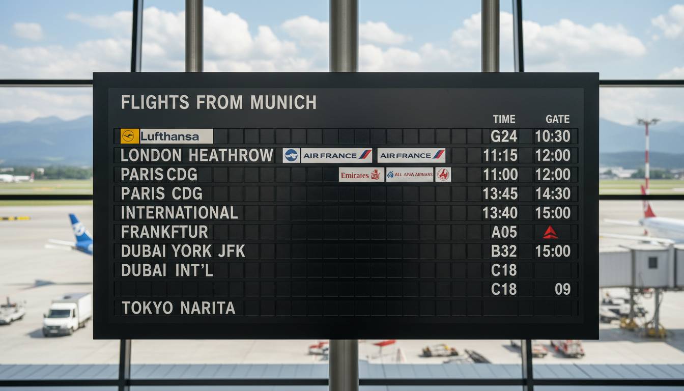 13 Shocking Facts About Flights From Munich in 2026