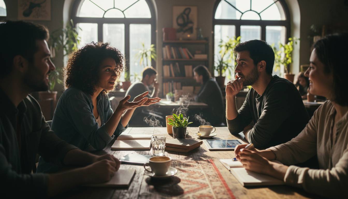 Szukasz rozmów, które naprawdę inspirują? Sprawdź te miejsca!