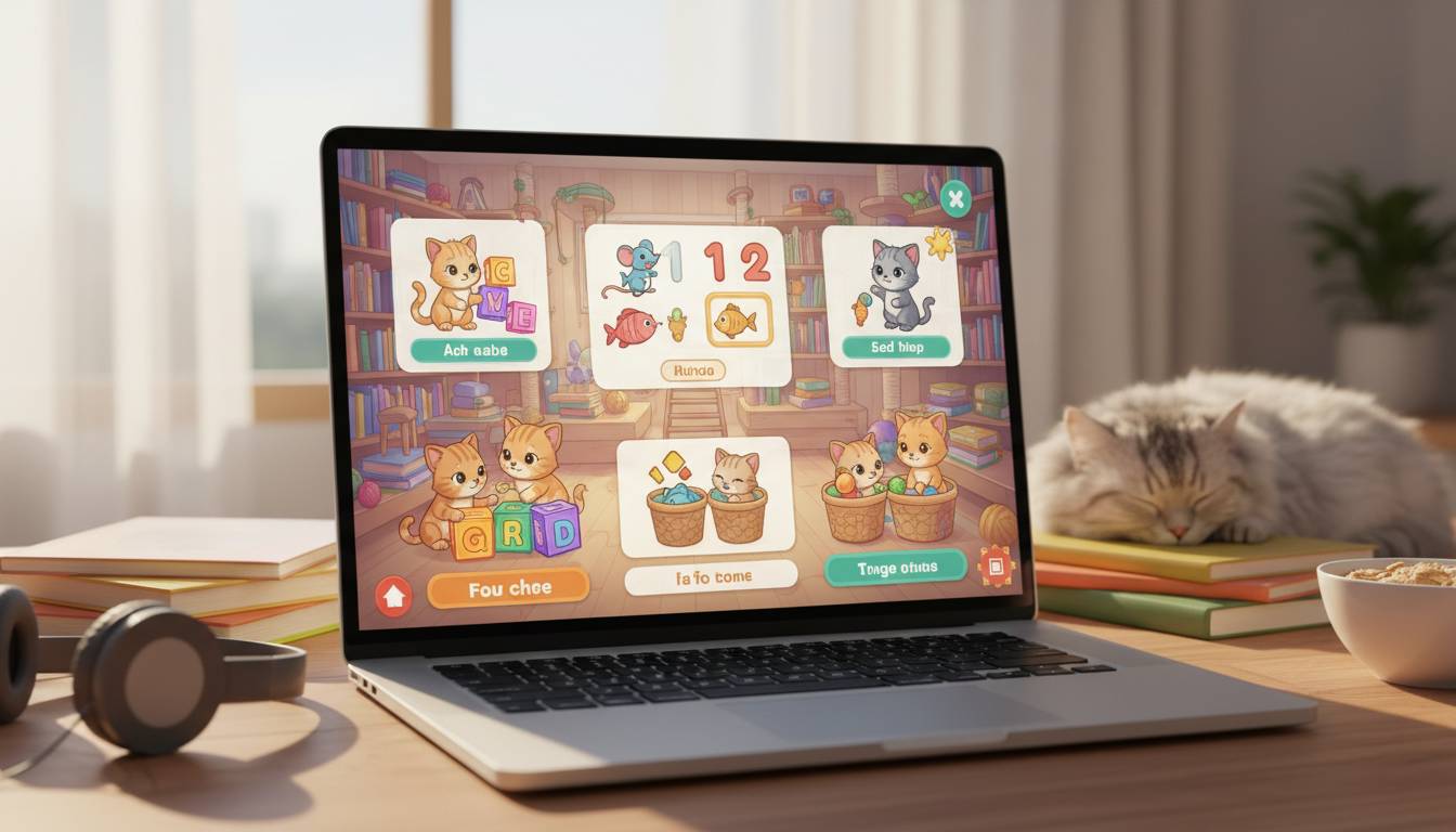 Czy gry edukacyjne o kotkach online naprawdę uczą? Sprawdź!