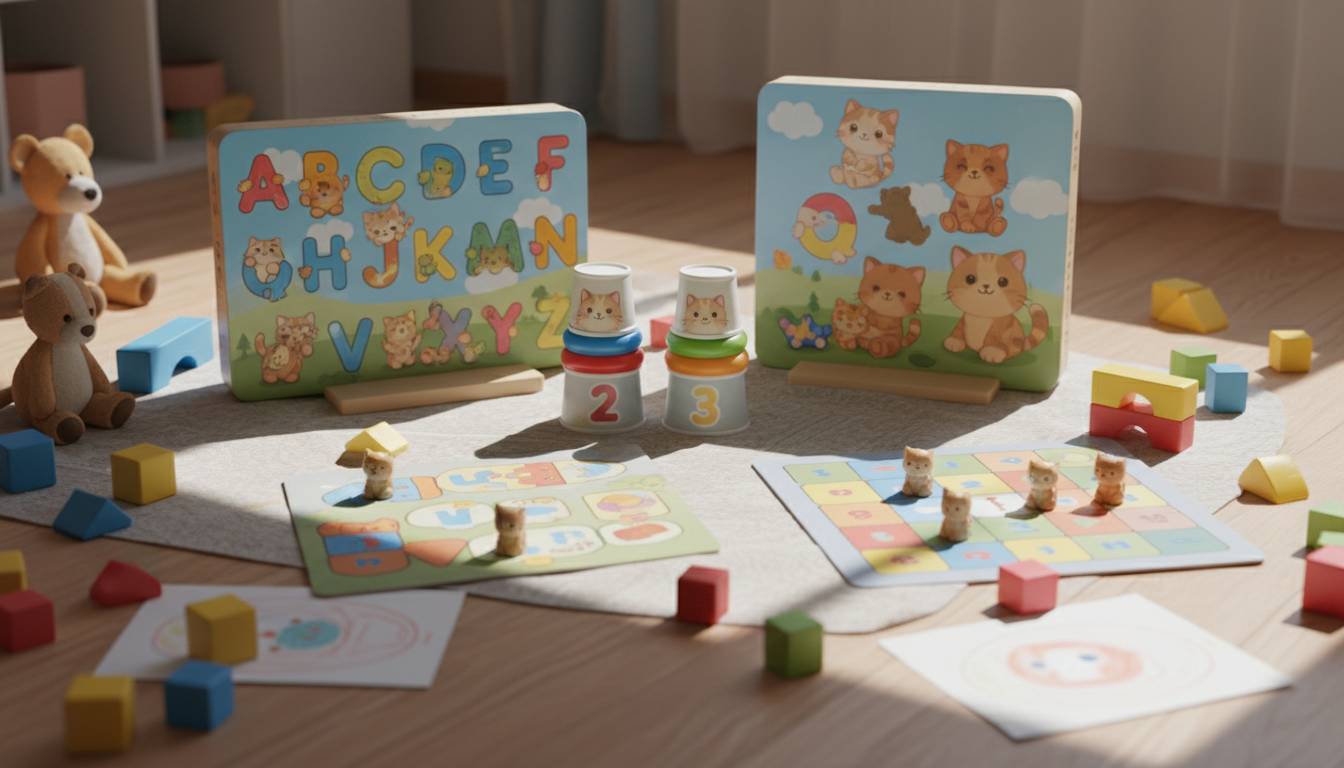 Gry edukacyjne z kotkiem dla dzieci – rozwój czy manipulacja?