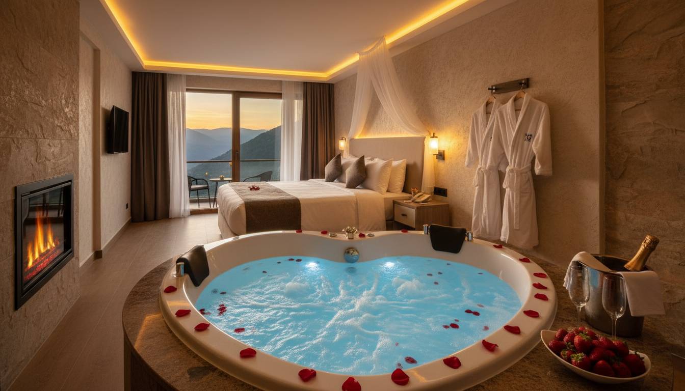 Hotel z jacuzzi w pokoju dla dwojga: Czego nie pokażą ci reklamy?