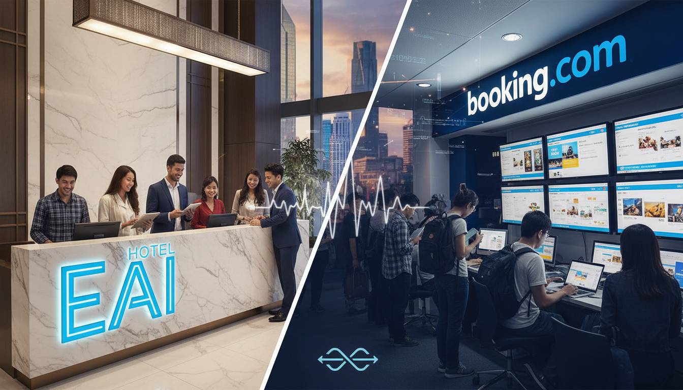 Czy AI zdetronizuje Booking? Sprawdź, zanim wybierzesz hotel