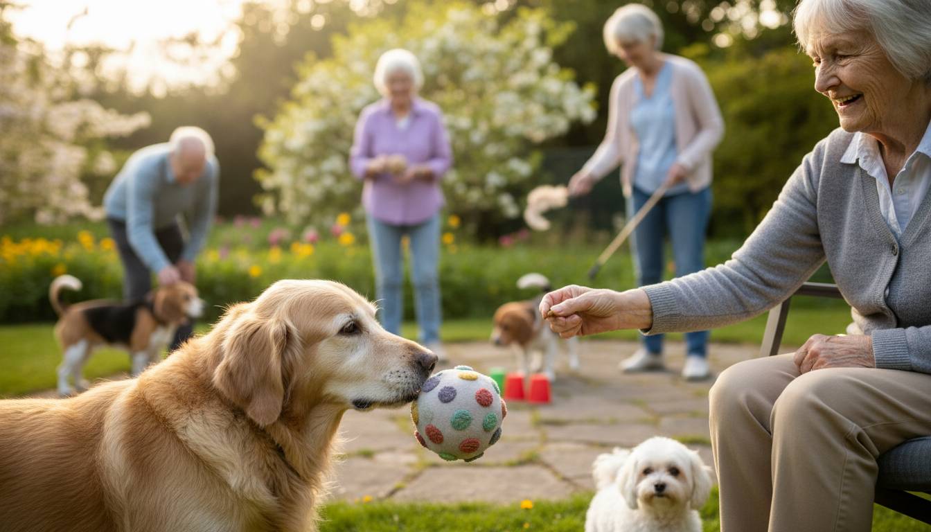 Vergiss Bälle werfen: Die brutale Wahrheit über Hundespiele für Senioren