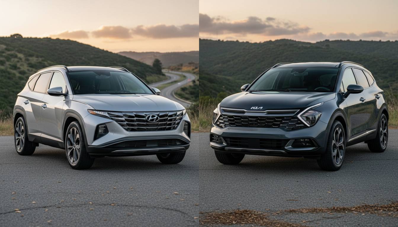 Hyundai Tucson vs Kia Sportage w 2026: prawdziwe koszty i życie z autem
