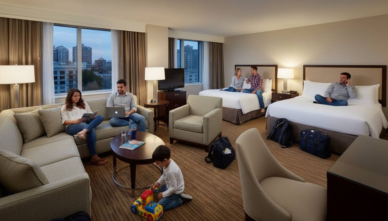 Czy naprawdę wiesz, ile osób może spać w pokoju hotelowym?