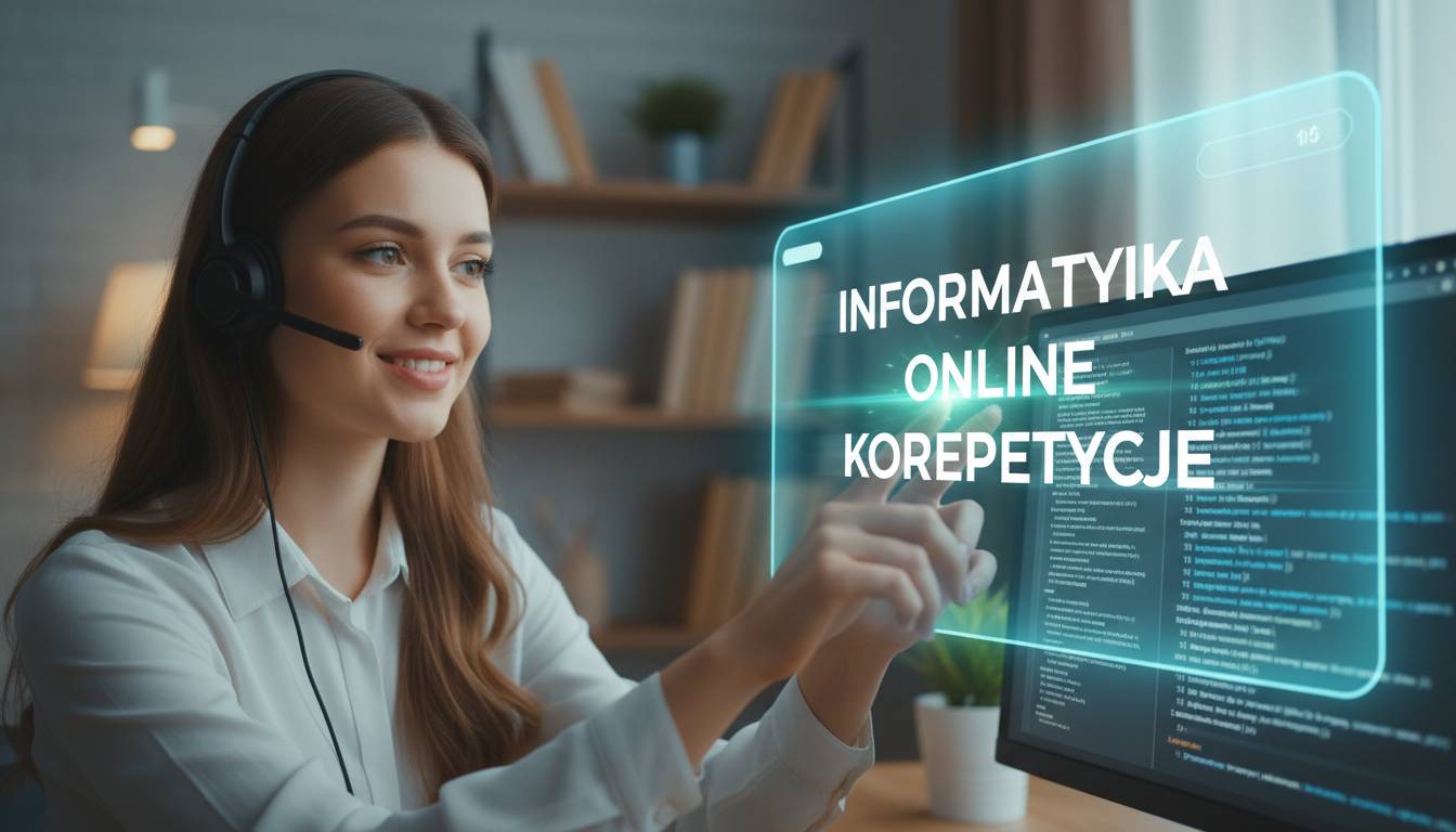 Co Ci nie powiedzą o korepetycjach z informatyki online?