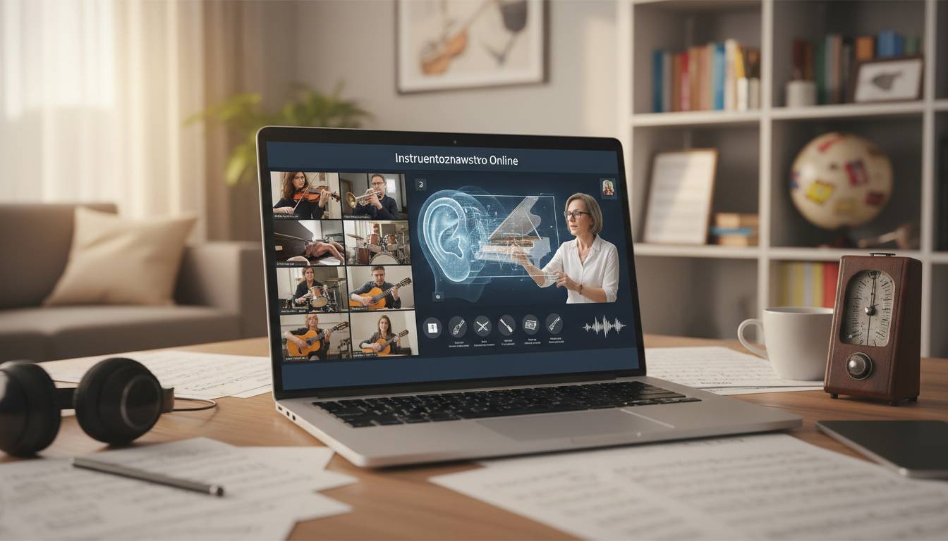 Czy instrumentoznawstwo online to przyszłość muzyki? Szokujące fakty