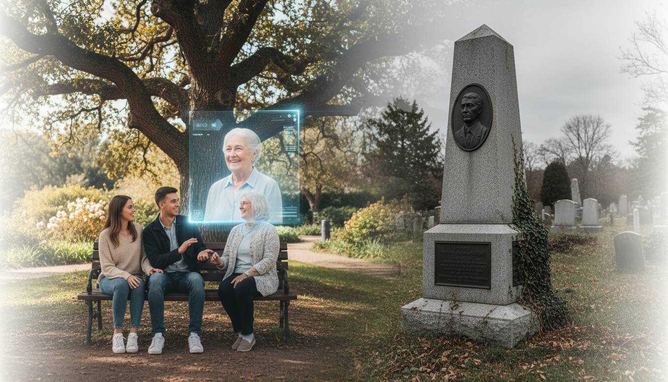 Interactive Memorial Conversations Vs Static Memorials in Grief