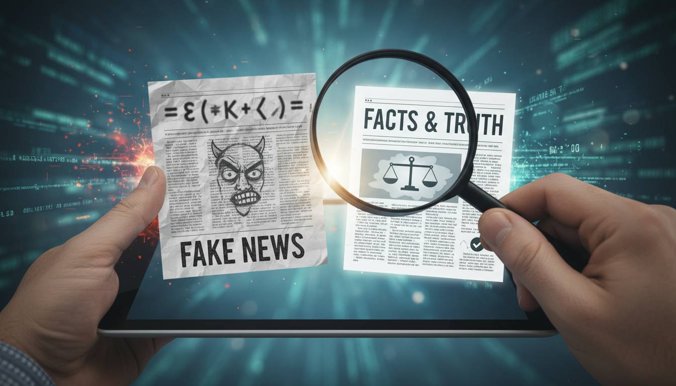 Prawda czy fake news? Brutalny przewodnik dla cyfrowych sceptyków