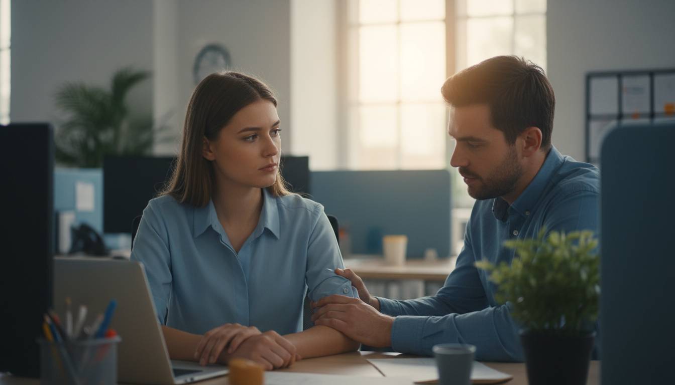 Kto naprawdę da ci wsparcie emocjonalne w pracy? Nie uwierzysz, skąd przychodzi pomoc