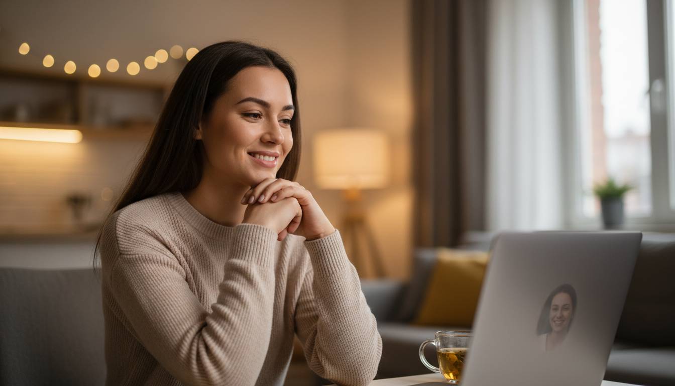 Zaskakujące sposoby na stres przed randką online