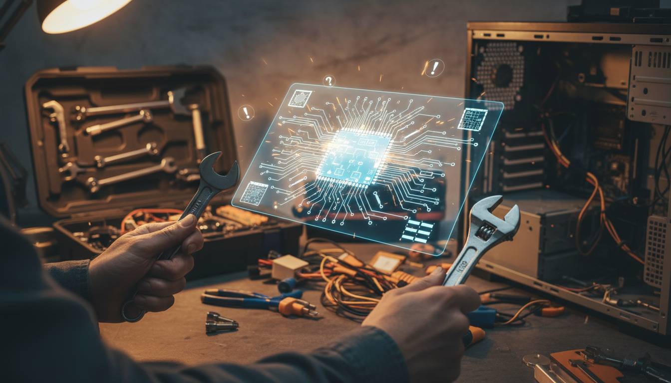 Jak rozwiązać problem techniczny samodzielnie, zanim pomoże AI